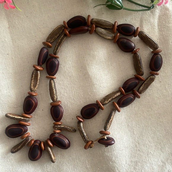 HANDMADE Seed Bead Set Chocker and bracelet - Picture 10 of 14